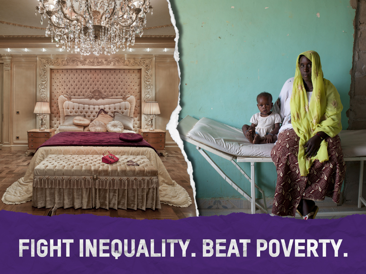 Fight Inequality Beat Poverty - Oxfam Report
