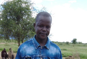 Picture of Kodet Samuel Mundia in Karamoja, Uganda. 