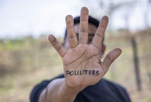 polluters hand