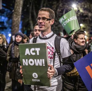 Oxfam climate march